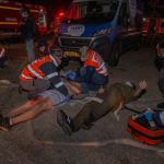 איפור פציעות תרגיל של איחוד הצלה המדמה תאונה רבת נפגעים